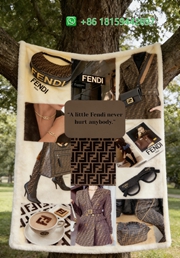 Fendi Throw Blankets